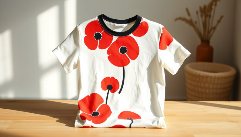 Marimekko t-paita – suomalaisen muotoilun klassikko
