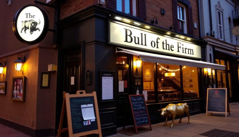 The Bull & The Firm: arvostelut, menu ja uusi osoite