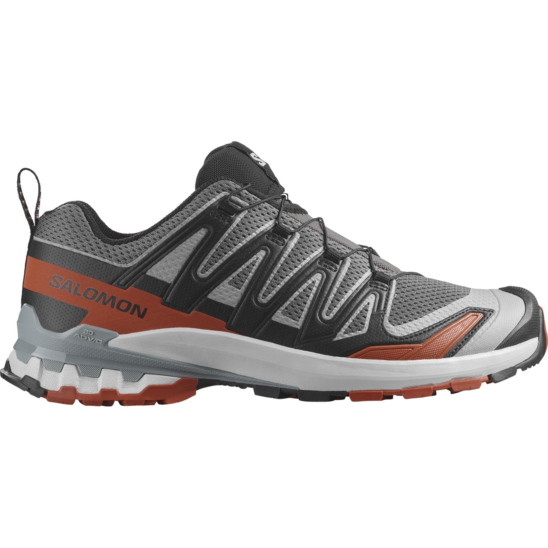 Salomon XA Pro 3D V9, polkujuoksukengät, miesten, harmaa/punainen