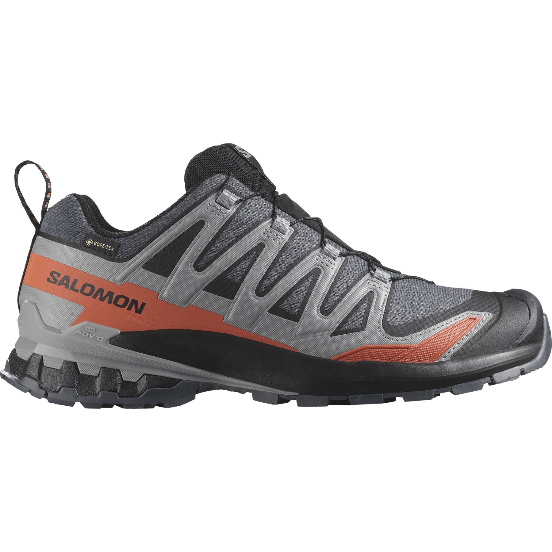 Salomon XA Pro 3D V9 GTX, polkujuoksukengät, miesten, harmaa/punainen