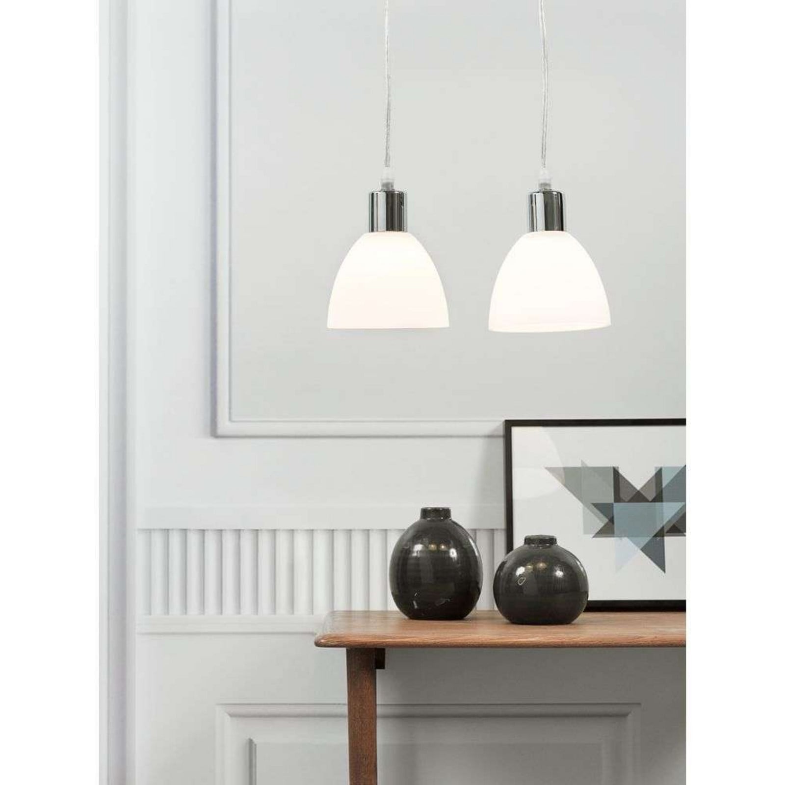 Ray Riippuvalaisimet 2 psc. Chrome - Nordlux - Ruokailutila - Metalli