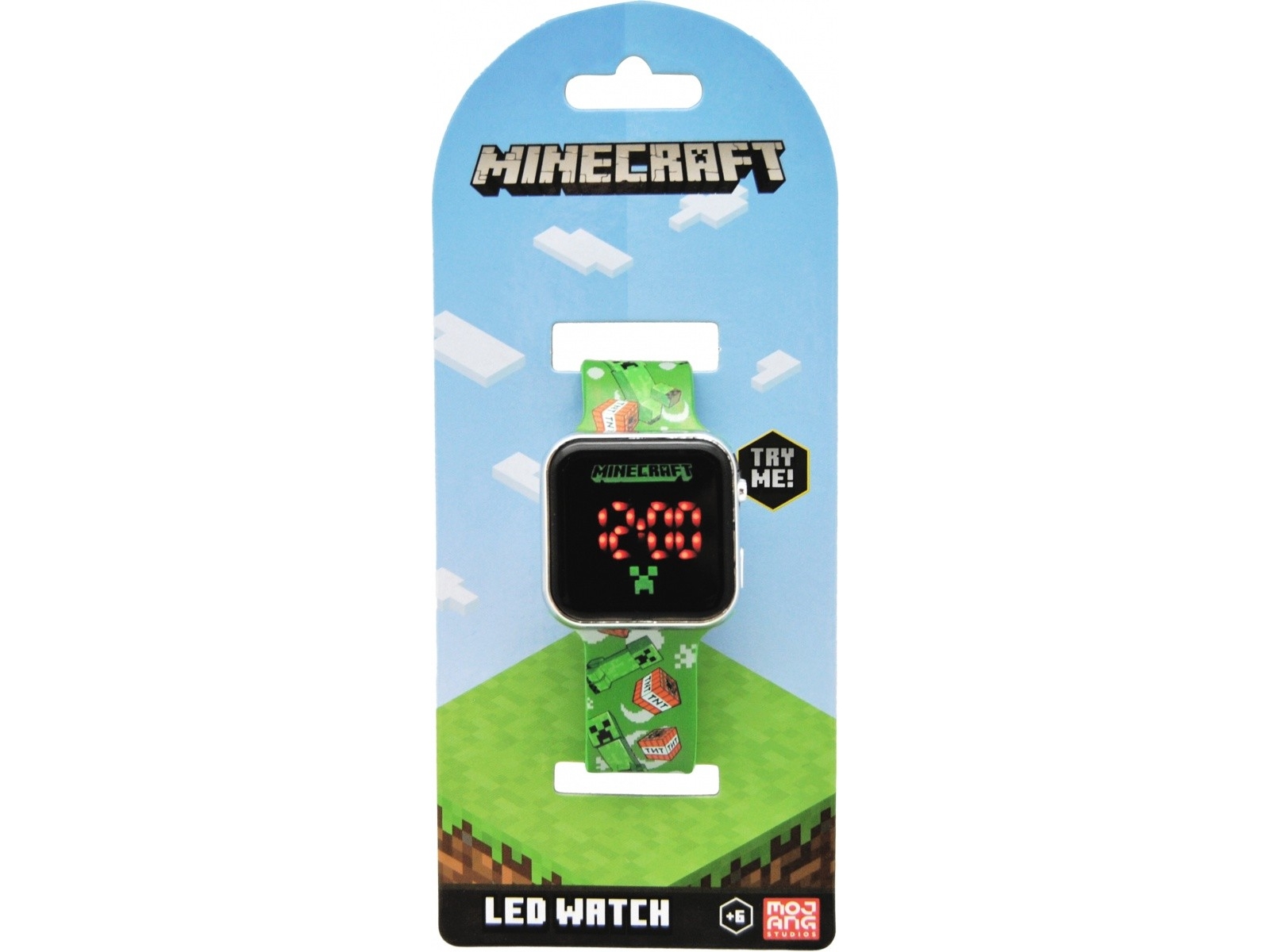 Euroswan Minecraft Led rannekello