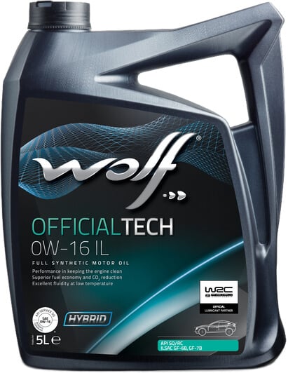 Moottoriöljy OFFICIALTECH 0W-16