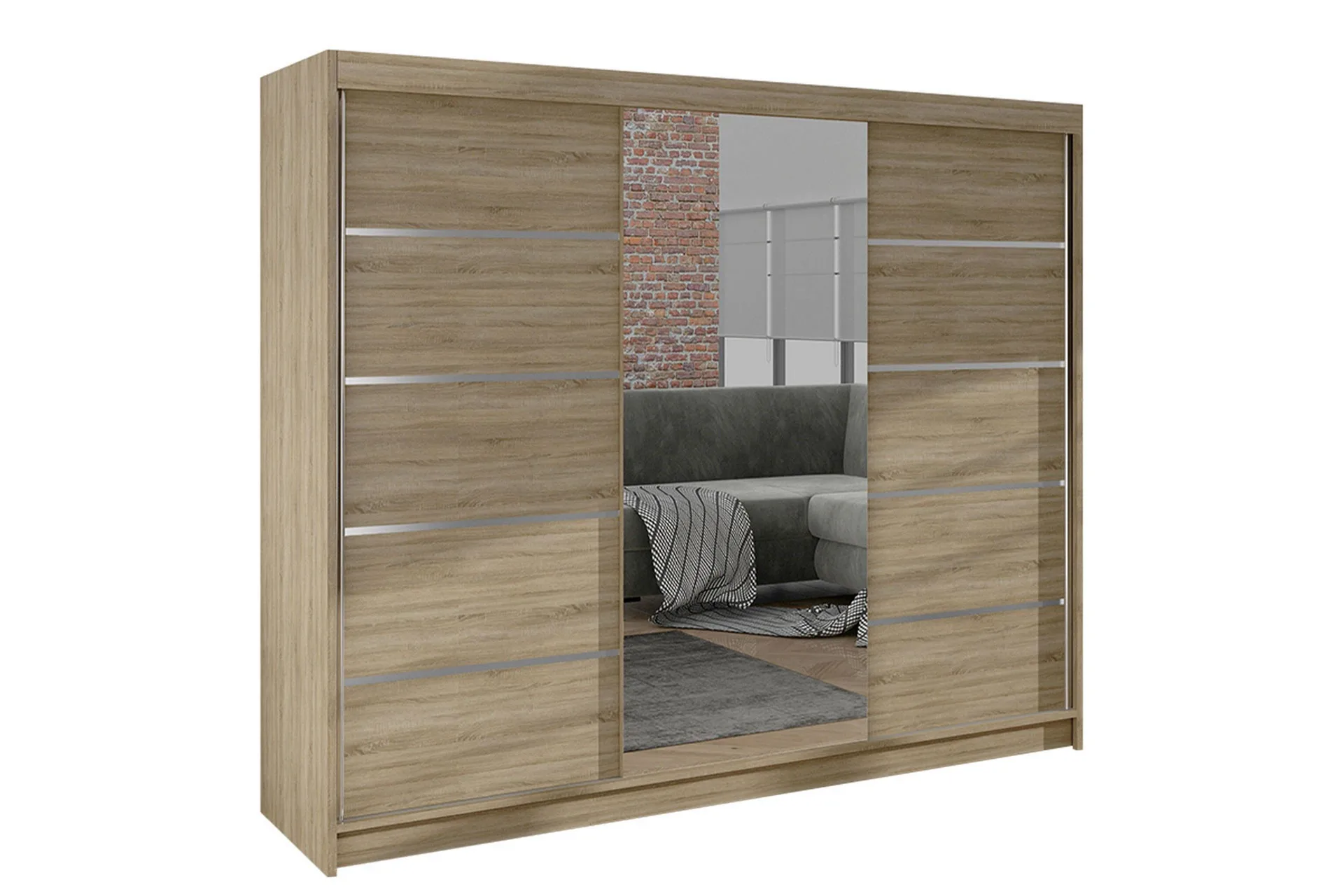Cyria Vaatekaappi 200x215 cm - Beige