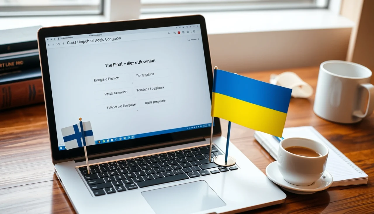 Ilmainen kääntäjä suomesta ukrainaksi – Parhaat työkalut 2025